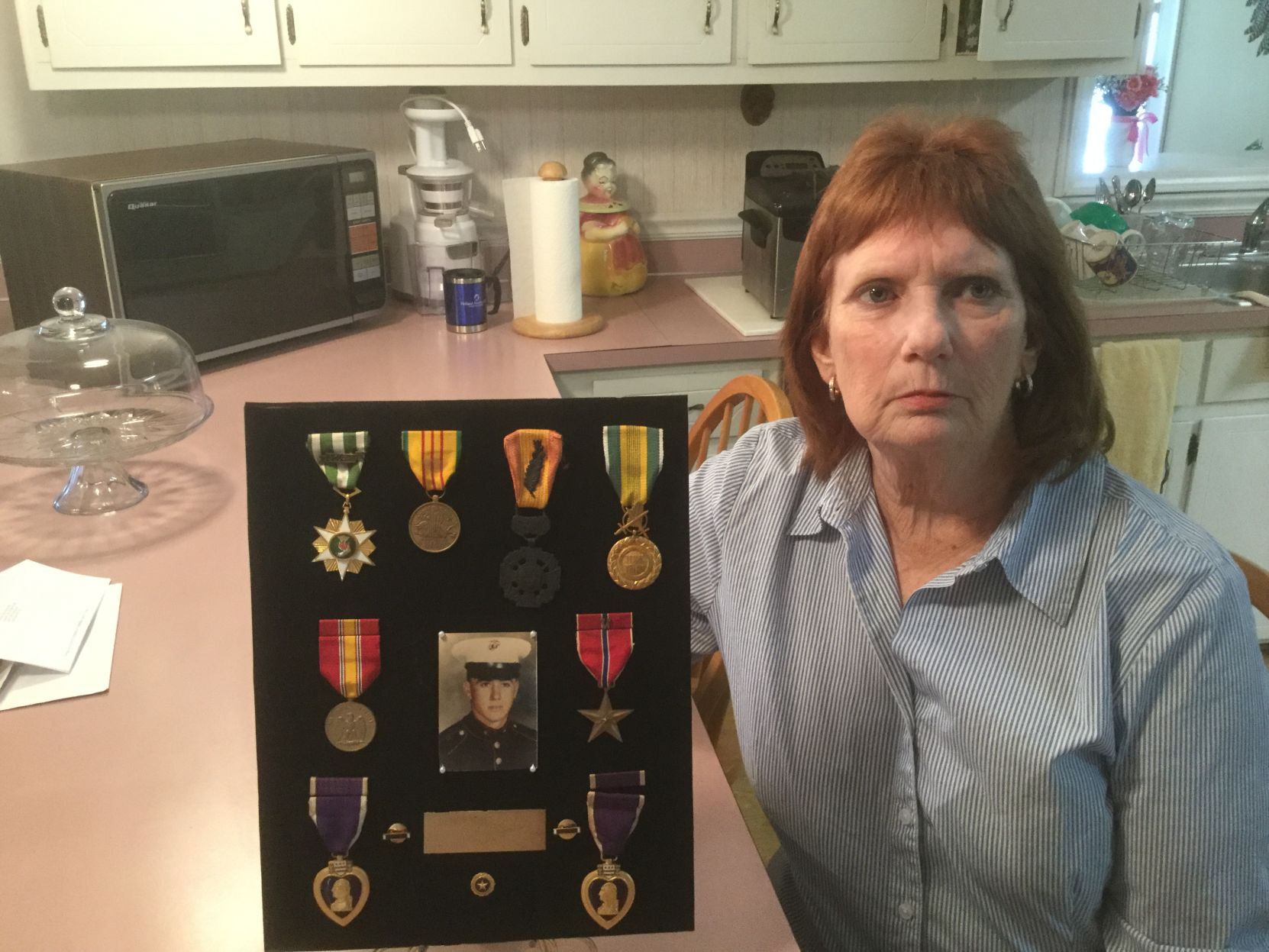 In 1968, a U.S. Marine sent a final message to his family on the back of a ration box